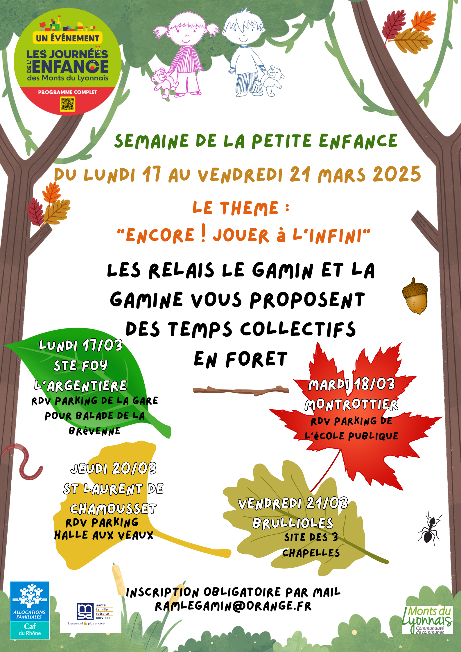 Allons jouer dehors affiche 1-2